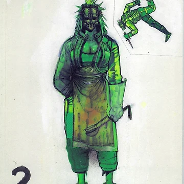 Imagen de la obra Nikaido - Dorohedoro de B1snas