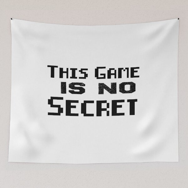 Item preview, this game Is No Secret designed and sold by UrahGo.