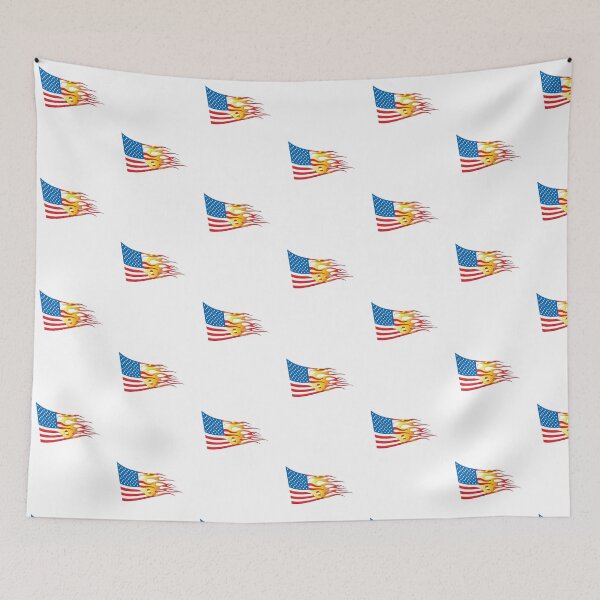 Item preview, Hot Rod Nation flag designed and sold by Waves.