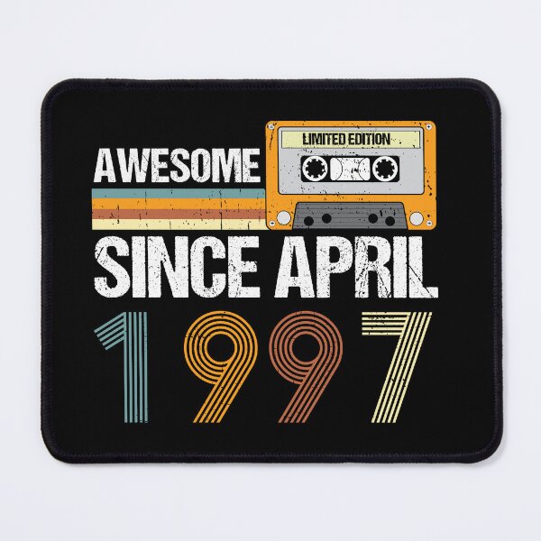 Item preview, Vintage 1997 25th Birthday Design: Awesome Since April 1997 designed and sold by AMINE ★★★★★.