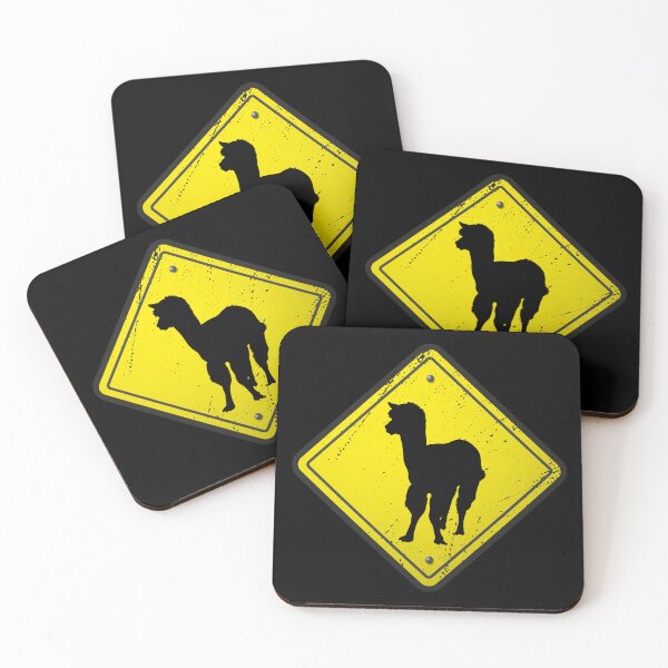 Item preview, Alpaca warning sign designed and sold by ProMySign.