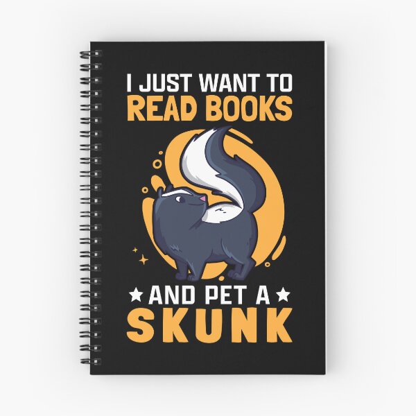 Item preview, Skunks and books skunk badger skunk designed and sold by madgrfx.