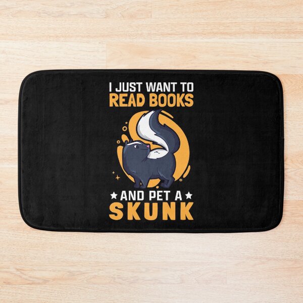 Item preview, Skunks and books skunk badger skunk designed and sold by madgrfx.