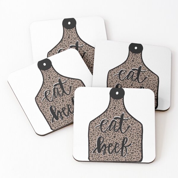 Item preview, Eat beef ear tag designed and sold by tchastain22.