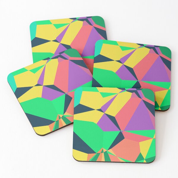 Item preview, Multicolor bright triangle's pattern designed and sold by cutecrazytshirt.