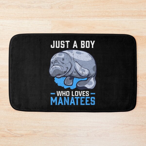 Item preview, Only a manatee boy loves manatee manatee designed and sold by madgrfx.