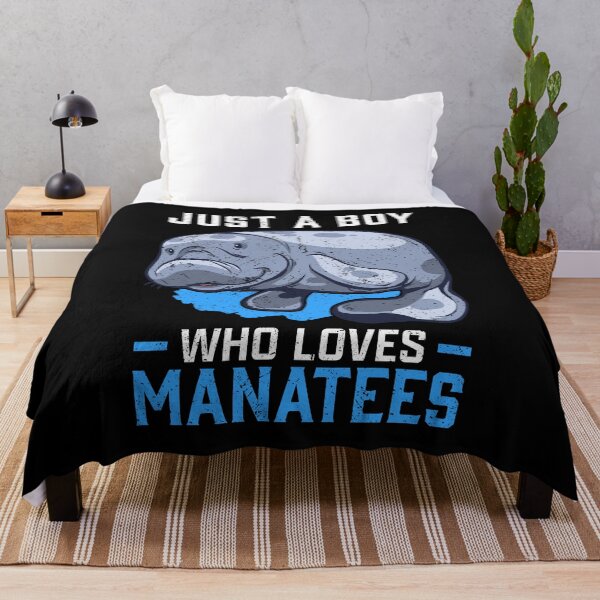 Item preview, Only a manatee boy loves manatee manatee designed and sold by madgrfx.
