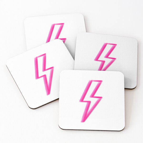 Item preview, Pink Girly Lightning Bolt designed and sold by PreppyPalace.