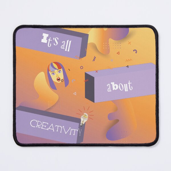Item preview, It's All About Creativity designed and sold by Monskyart.
