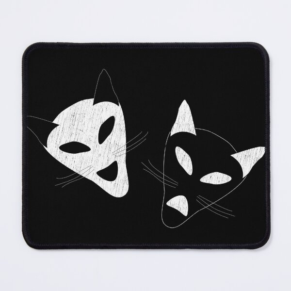 Item preview, Drama Cat Masks - dark design - for Theater designed and sold by Mindful-Designs.