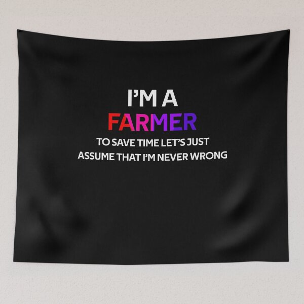 Item preview, Farmer Never Wrong  designed and sold by rachidhaz.