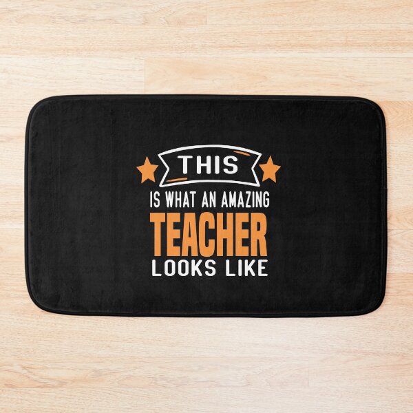 Item preview,   Funny teachers day gift for teaching lovers:This Is What An Amazing teacher Looks Like ,funny teacher designed and sold by Picolo25.