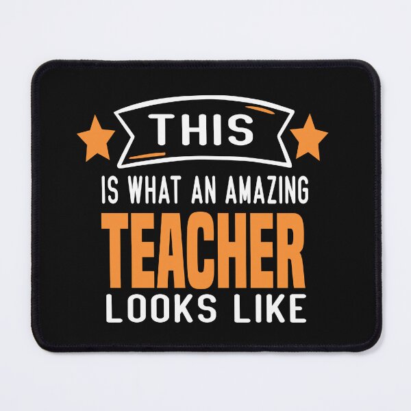 Item preview,   Funny teachers day gift for teaching lovers:This Is What An Amazing teacher Looks Like ,funny teacher designed and sold by Picolo25.