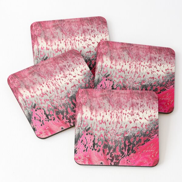 Item preview, Hint of a Heart abstract acylic on canvas designed and sold by Color Splash Gallery.