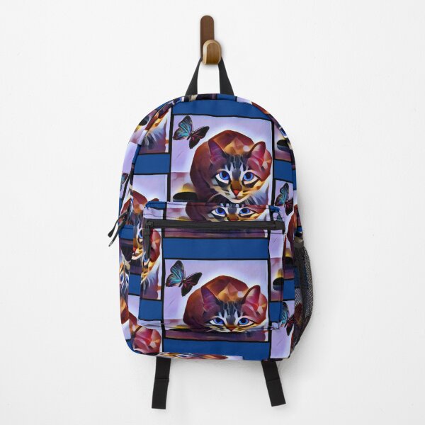 Item preview, Crouching Cat Chasing a Butterfly designed and sold by Smart-Arts.