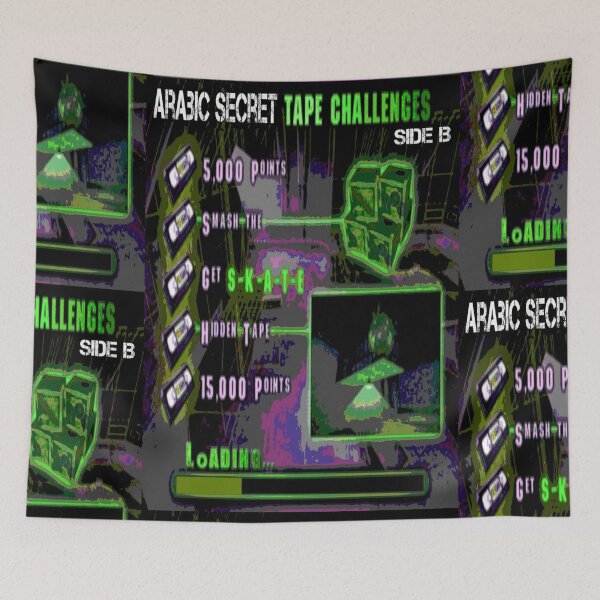 Item preview, Mc Arabic - Secret tape Challenges (Art Work) designed and sold by Brazz Official.