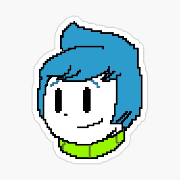 Pixel Obie Sticker