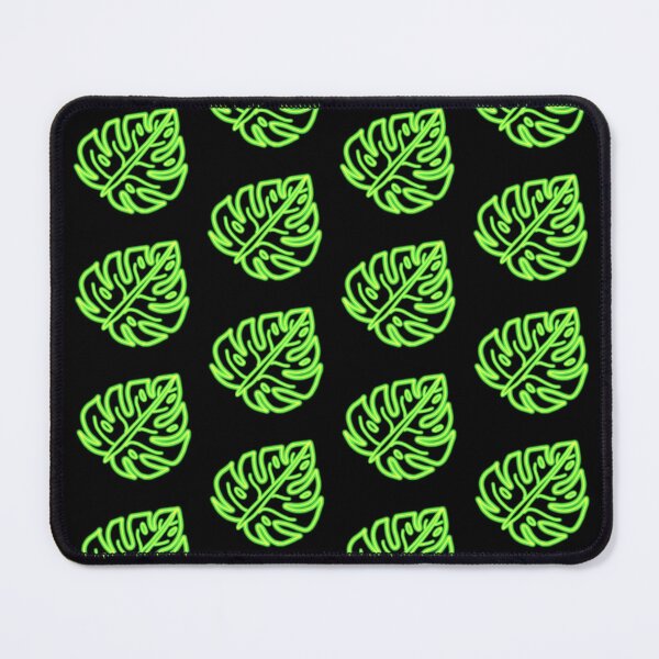 Item preview, Neon Green Monstera Leaf designed and sold by thesnowwhyte.