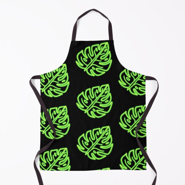 Item preview, Neon Green Monstera Leaf designed and sold by thesnowwhyte.