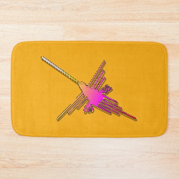 Item preview, 8 Bit Retro Video Game Nazca Lines Hummingbird designed and sold by Almdrs.