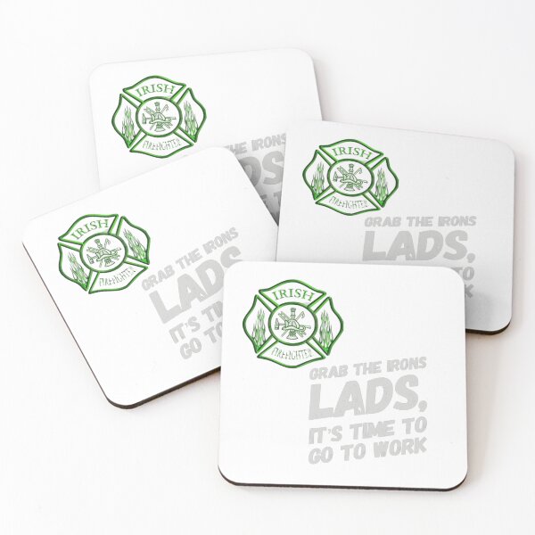 Item preview, Fighting Irish, Time to go to Work Lads designed and sold by ffpassion.