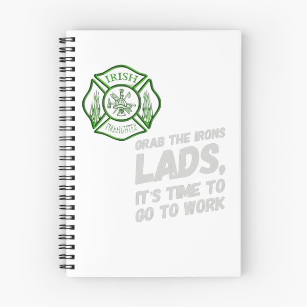Item preview, Fighting Irish, Time to go to Work Lads designed and sold by ffpassion.
