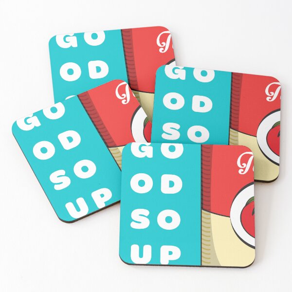 Item preview, Good Soup Can - Meme Art - Wall Art - Blue Background designed and sold by Meltymarket.