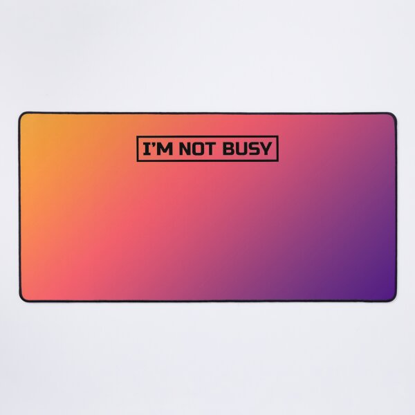Artikel-Vorschau von I'M NOT BUSY Merch Bunt, designt und verkauft von ImNotBusyBerlin.