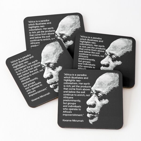 Item preview, Kwame Nkrumah Quote - Neo-colonialism in Africa designed and sold by Tony Cisse.
