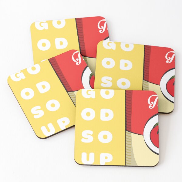 Item preview, Good Soup Can - Meme Art - Wall Art - Yellow Background designed and sold by Meltymarket.