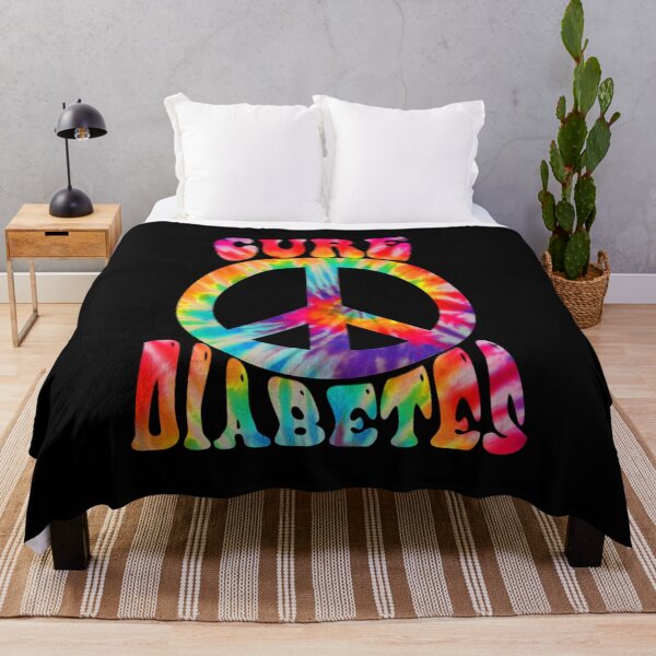 Item preview, Cure Diabetes TieDye designed and sold by CatGirl101.