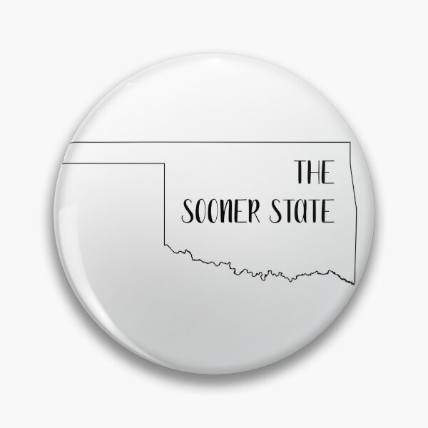 Item preview, Oklahoma state outline - The sooner state designed and sold by J---store.