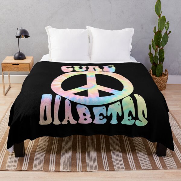 Item preview, Cure Diabetes TieDye designed and sold by CatGirl101.