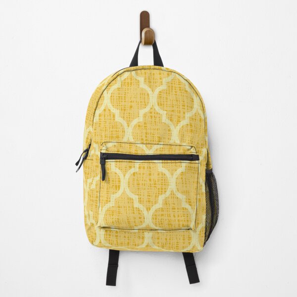 Item preview, Moroccan Quatrefoil Lattice Pattern 215 yellow designed and sold by tonymagnerart.