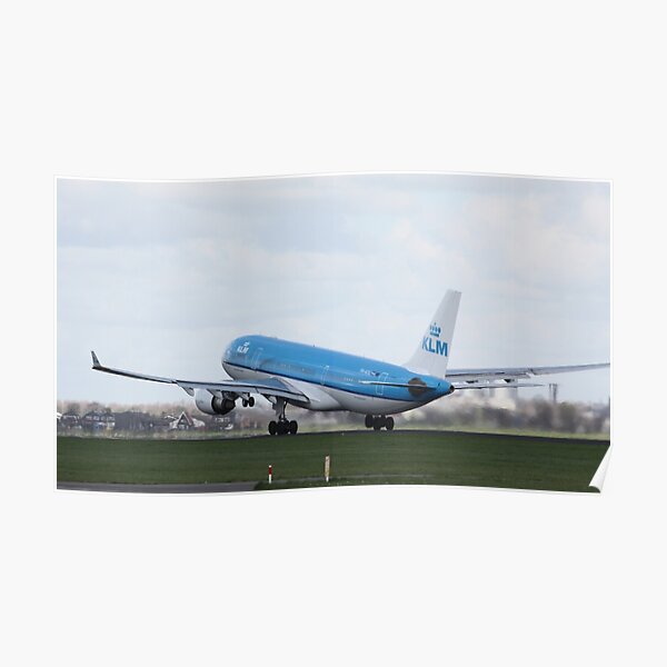 KLM Airbus A330 Poster