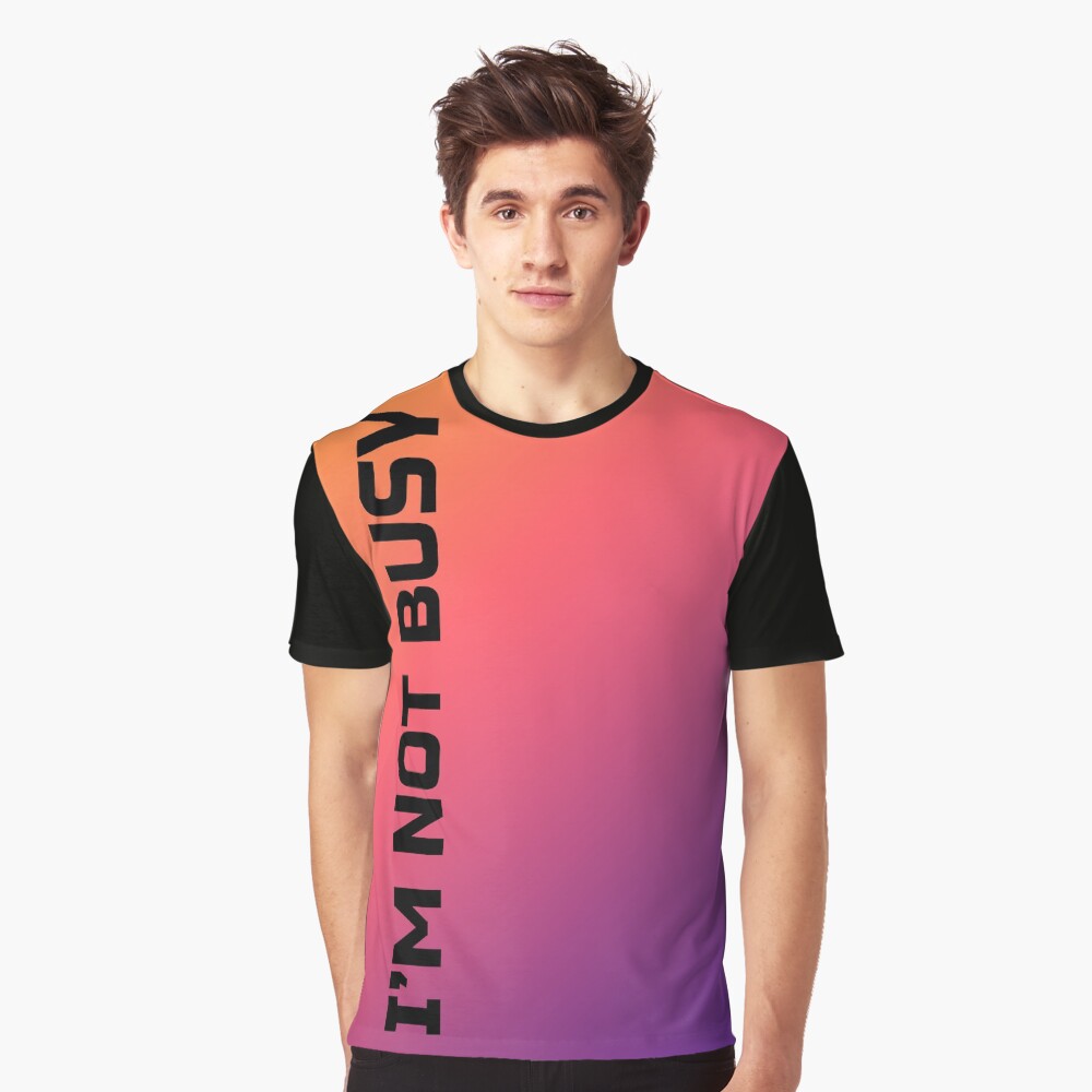 Artikel-Vorschau von Grafik T-Shirt, designt und verkauft von ImNotBusyBerlin.