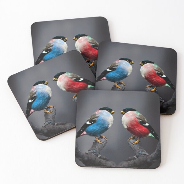Item preview, Bird Blue and Red designed and sold by SadStation.