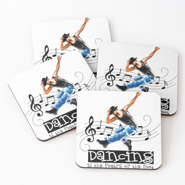 Item preview, Dancing is the poetry of the foot designed and sold by Concept-Hub.
