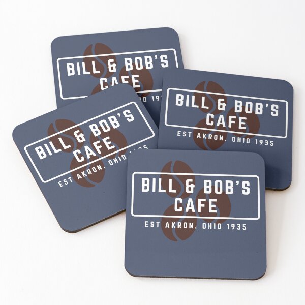 Item preview, Bill and Bob's Cafe. Perfect AA gift  designed and sold by superbling.