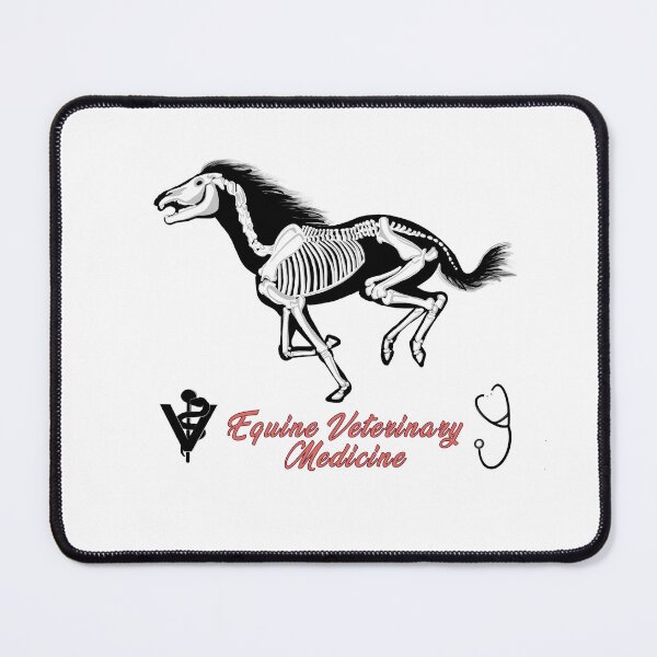 Item preview, Equine Veterinary Medicine Red Font designed and sold by heyitshannahmae.