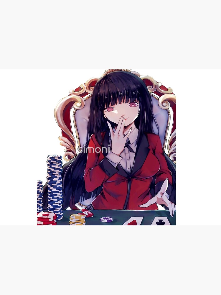 Kakegurui - Yumeko Jabami cards anime Greeting Card for Sale by