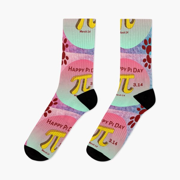 Item preview, Cute Paw Pi Day Design - Happy Pi Day 3.14 March 14 designed and sold by universegrace.