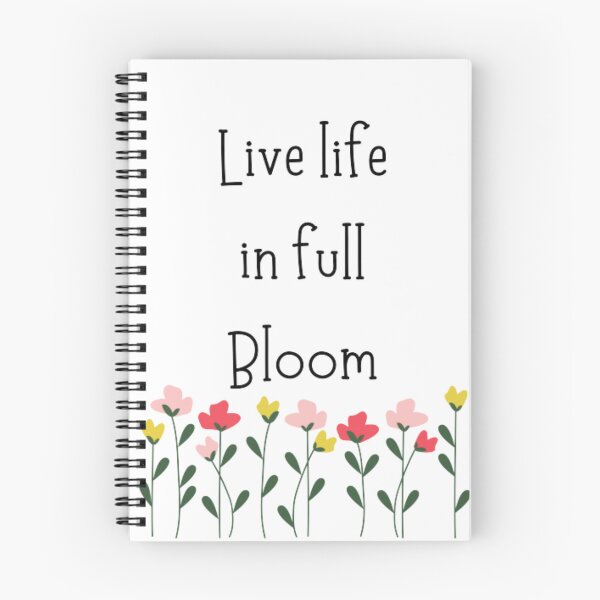 Item preview, Live life in full bloom  designed and sold by Sanaura.