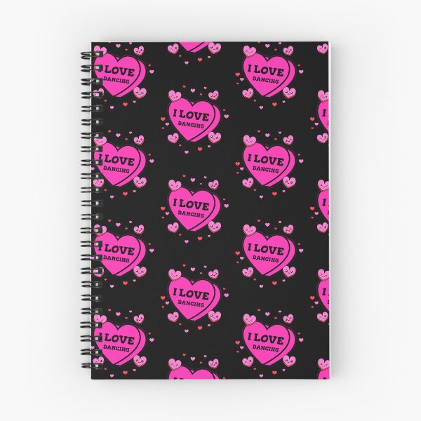 Item preview, You love Dancing -- hearts, winking, smile designed and sold by glitchman2.
