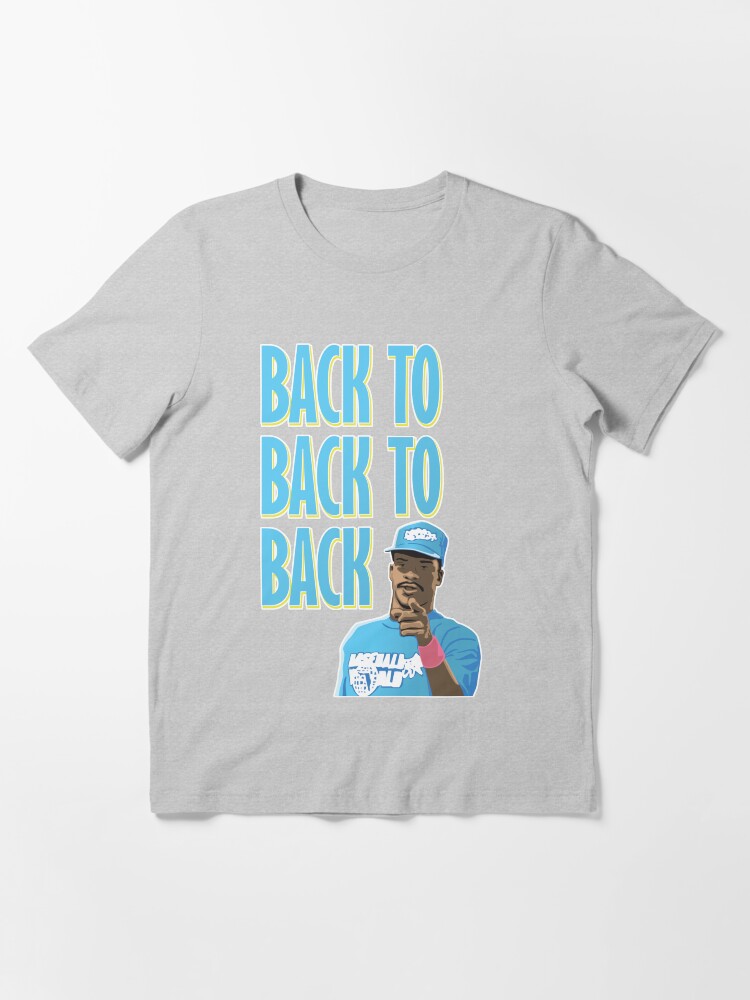 Alternate view of Back to Back to Back Essential T-Shirt