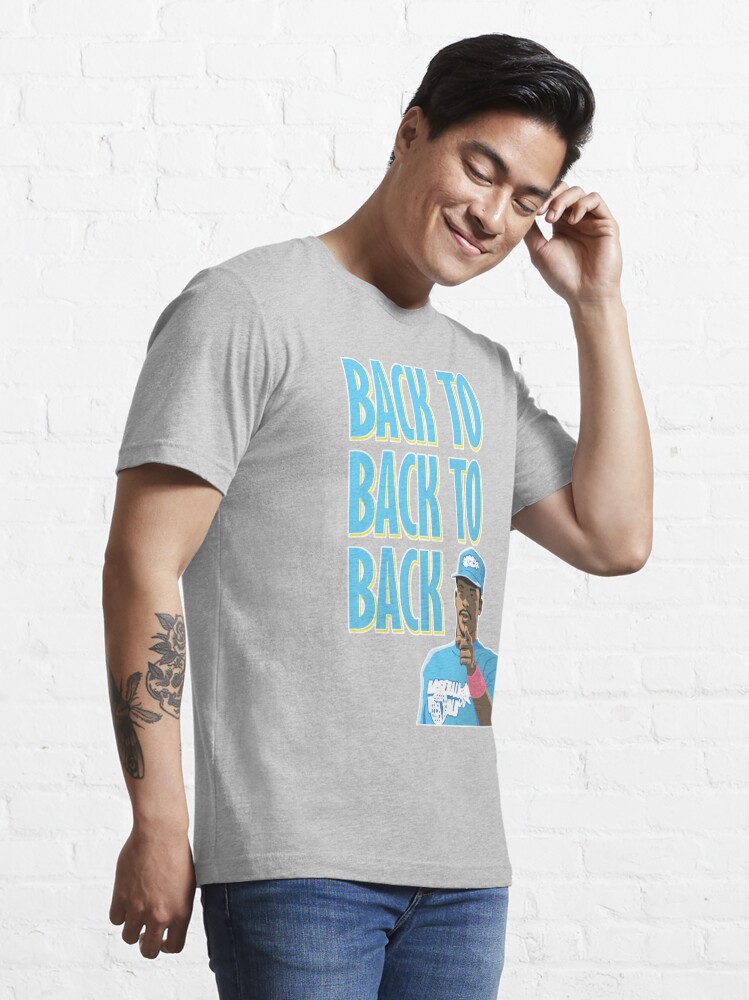 Alternate view of Back to Back to Back Essential T-Shirt