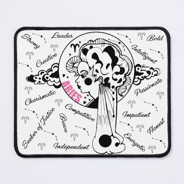 Item preview, Aries Zodiac Sign | Aries Girl designed and sold by LorialetShop.