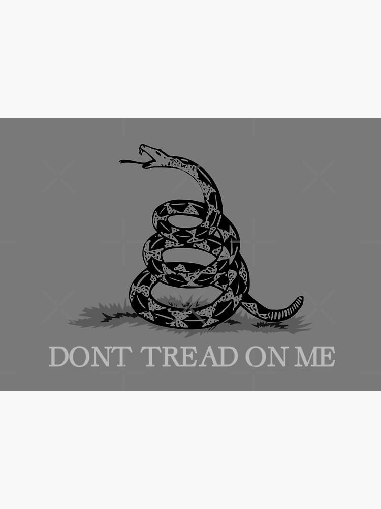 GADSDEN FLAG 2A Dont Tread on Me Snake Iron-on Patch 