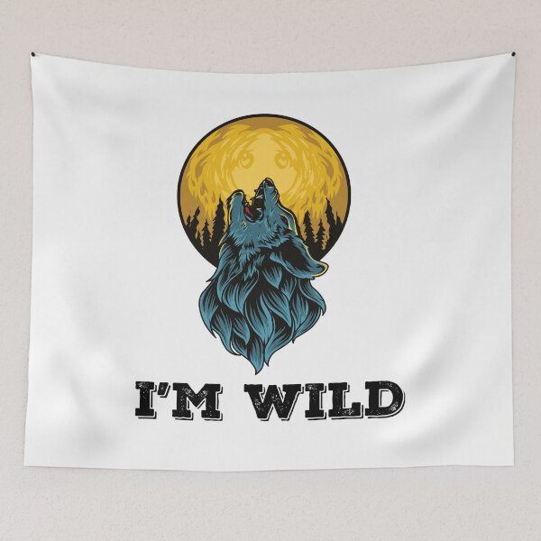 Item preview, I'm Wild Because I follow my Dreams ! designed and sold by 7-Studio.