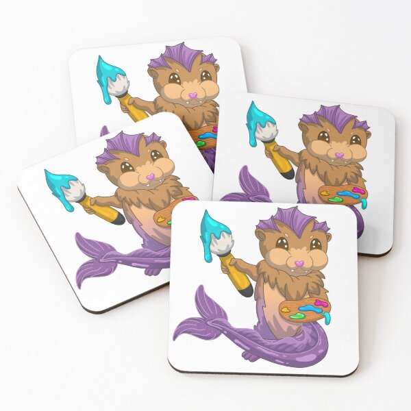 Item preview, Dobhar Chu Painter - Cryptid Buddies #08  designed and sold by thecryptidcafe.